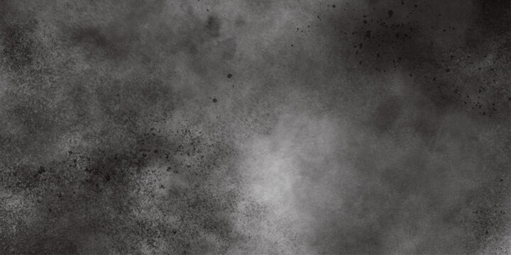 Abstract white and gray isolated cloud cumulus clouds. Gray aquarelle painted realistic fog or mist smoky textured canvas design. stone grunge concrete wall texture background with decoration design .