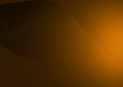 Abstract orange gradient background with smooth wavy lines, designed for websites, banners, backdrops, and creative layouts.