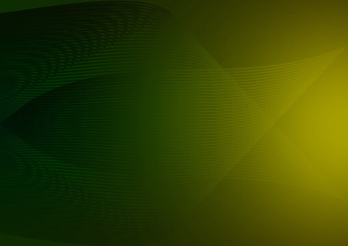 Abstract green gradient background with smooth wavy lines, designed for websites, banners, backdrops, and creative layouts.
