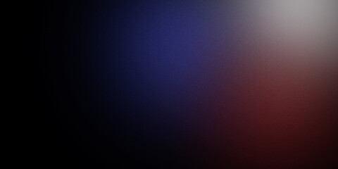 Obraz premium Abstract Noise Gradient Background – Stylish Dark Violet Blue and Crimson with Cool Spotlight Grain Texture