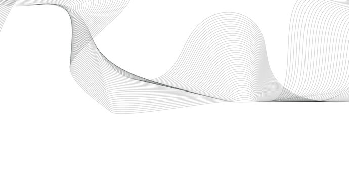 Flowing geometric contour lines abstract graphic design with topographic abstract minimalist