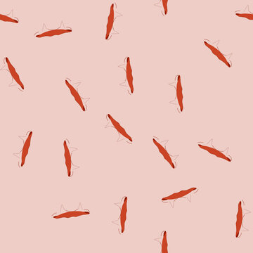 pattern creature monster mouth cartoon. devour gnash, chomp scream, drool hungry creature monster mouth sign. seamless vector illustration