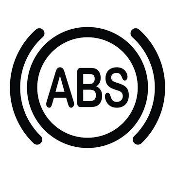Icon of an Speedometer Warning Light ABS