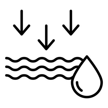 liquid absorption icon