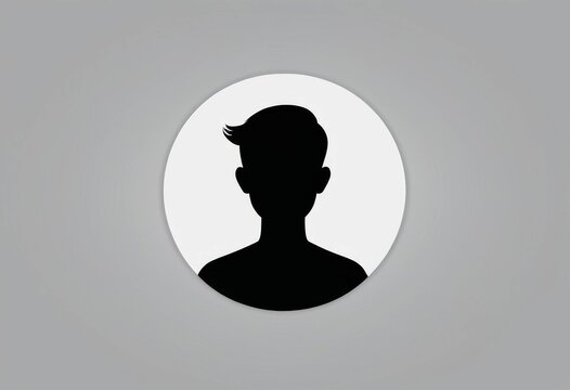Default User Icon Representing Anonymous Account or Settings