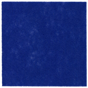 dark blue felt nonwoven fabric cut out
