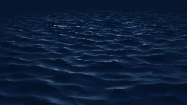 Blue corporate background with dark blue wave texture, calm abstract surface, ocean water, gentle wave pattern, low light mood for clean SEO design
