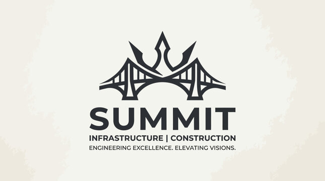 Summit Infrastructure Construction Company Logo.