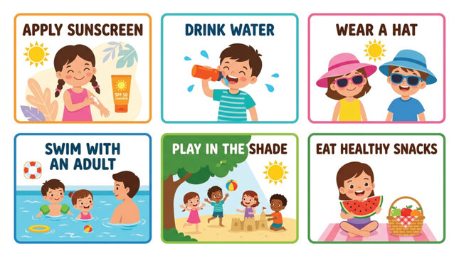 summer safey flashcards 