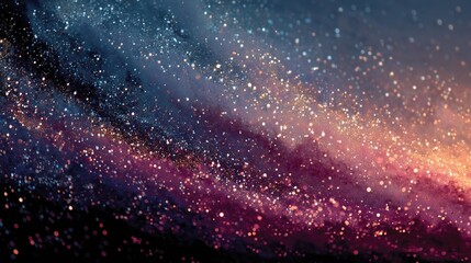 Fototapeta premium Abstract patriotic galaxy background for Fourth of July celebration