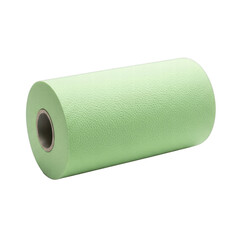 Fototapeta premium Green textured paper roll