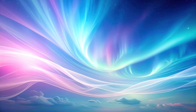 Ethereal Aurora Borealis - A Symphony of Light and Color.