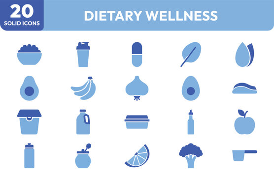 Creative Dietary Wellness Solid Graphic Design.