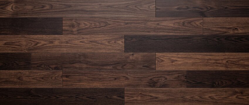Laminate background in rich dark tones of walnut and wenge