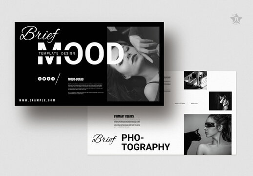 Minimal Moodboard Template