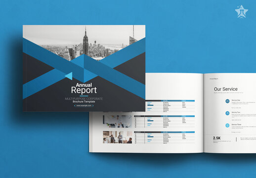 Annual Report Landscape Template