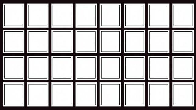 Layout pulito di pagina manga con doppia pagina manga