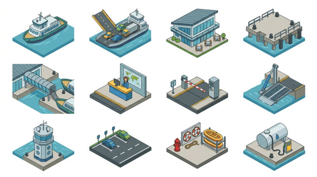 Urban Infrastructure Concepts and Industrial Design Elements.
