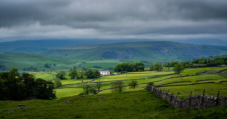 Obraz premium Views around the beautiful Yorkshire Dales