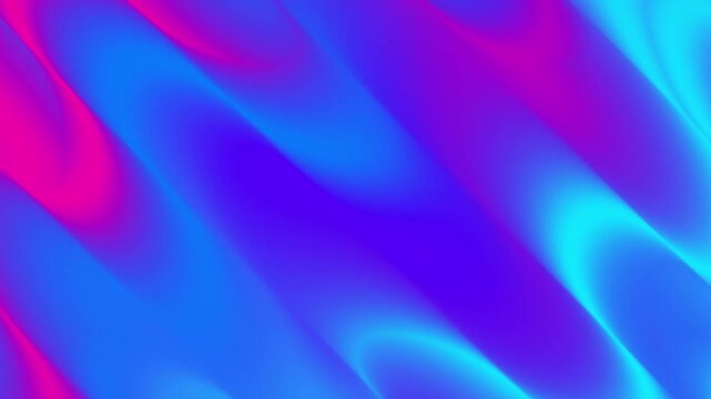 Abstract liquid fluid gradient wave background with vibrant pink royal blue and neon cyan colors dynamic flowing digital wavy backdrop motion graphic design element
