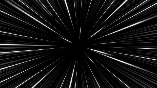 Dynamic Zoom Effect Background: Speed Lines, Tunnel, Motion Blur