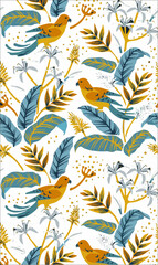 Obraz premium 365. BOTANICAL AND WILDLIFE I...