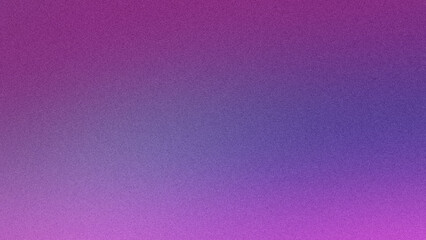 Fototapeta premium Abstract grainy gradient background with soft transitions in vibrant pink and deep purple hues