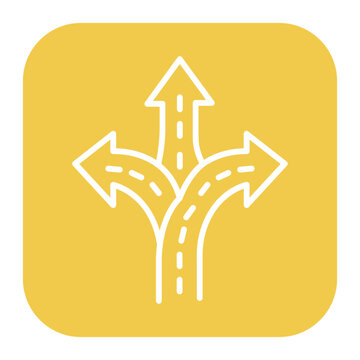 Different Routes Icon