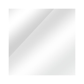 Glossy glass panel reflect screen isolation on transparent backgrounds illustration png