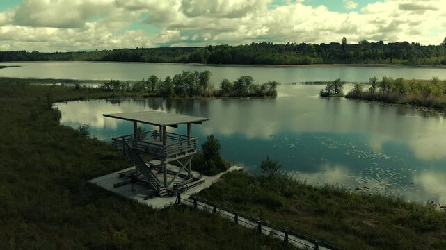 view of the lake