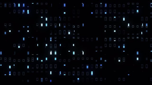 Abstract Digital Network Data Flow Background.