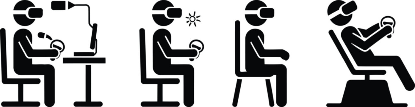 Man in wheelchair using laptop at desk with colleague