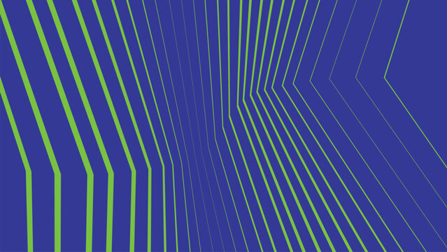 Blue and green abstract geometric lines pattern background