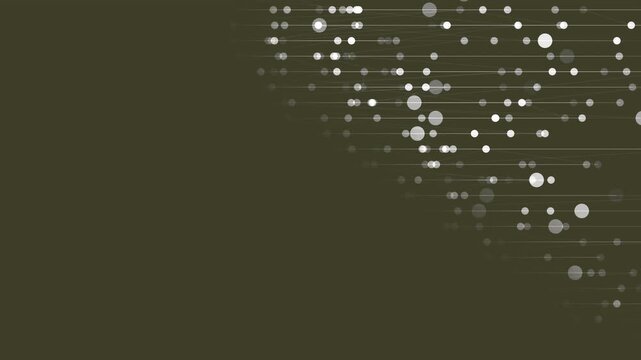 Sleek corporate motion graphics featuring connected dots and lines. Designed for business presentations, technology news, and professional brand storytelling.