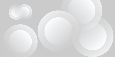 Minimalist silver abstract background design. Futuristic exclusive graphic elements for advertising, greeting cards, website, poster, banner, key visual, book cover, brochure etc… Vector EPS © Rama