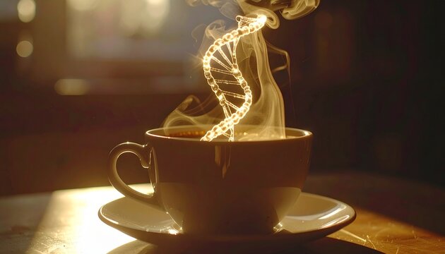 Coffee and DNA - A Genetic Twist on a Morning Brew.