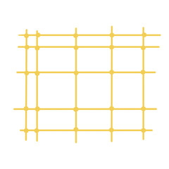 Fototapeta premium Abstract Grid Intersecting Line