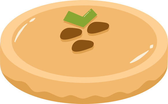 Kue lumpur or mud cake is a traditional Indonesian food.