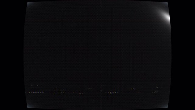 Glitchy Static Noise Overlay on Dark Screen.