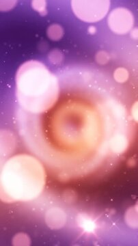 A Dreamy Swirl of Colorful Bokeh Lights Creating an Enchanting Atmosphere, Perfect for Backgrounds, Digital Art, and Creative Projects