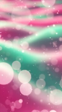 Dreamy Waves of Colorful Light and Bokeh: A Mesmerizing Visual Journey Through Soft Hues and Sparkling Elements for a Serene Atmosphere