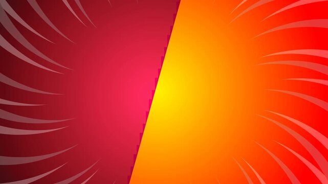 VS Versus Comic Book Cartoon Animation