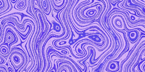Fototapeta premium Purple fluid pattern with wavy topographic style background