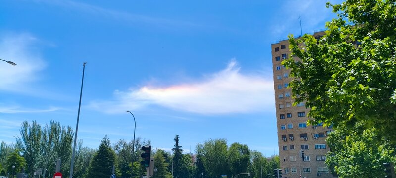 cielos atardecer