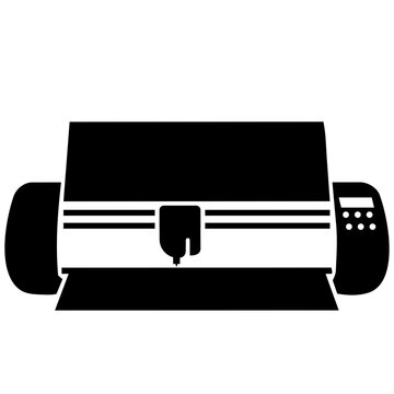 Cutting machine plotter icon