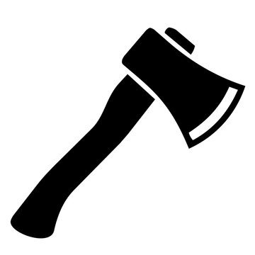 Lumberjack axe icon