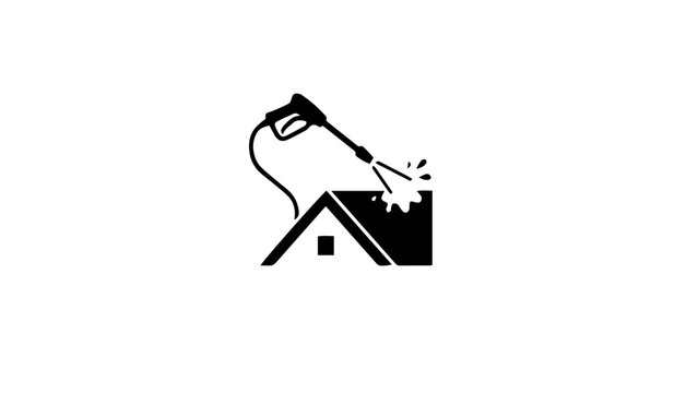 Black, vector pest control, exterminator, house infestation icons