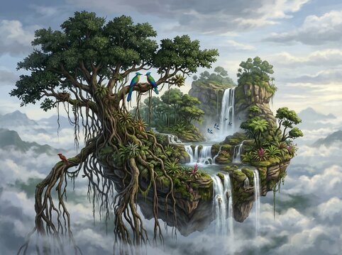 Floating Tropical Islands 8