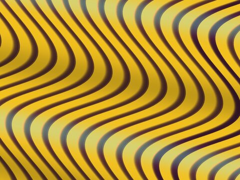 Abstract Wavy Lines Pattern