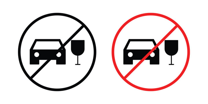 Don't drink and drive sign
